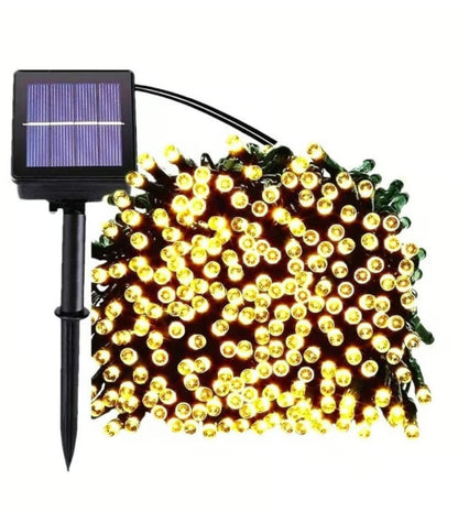 LED SOLAR DE 20 METROS COLOR CALIDO